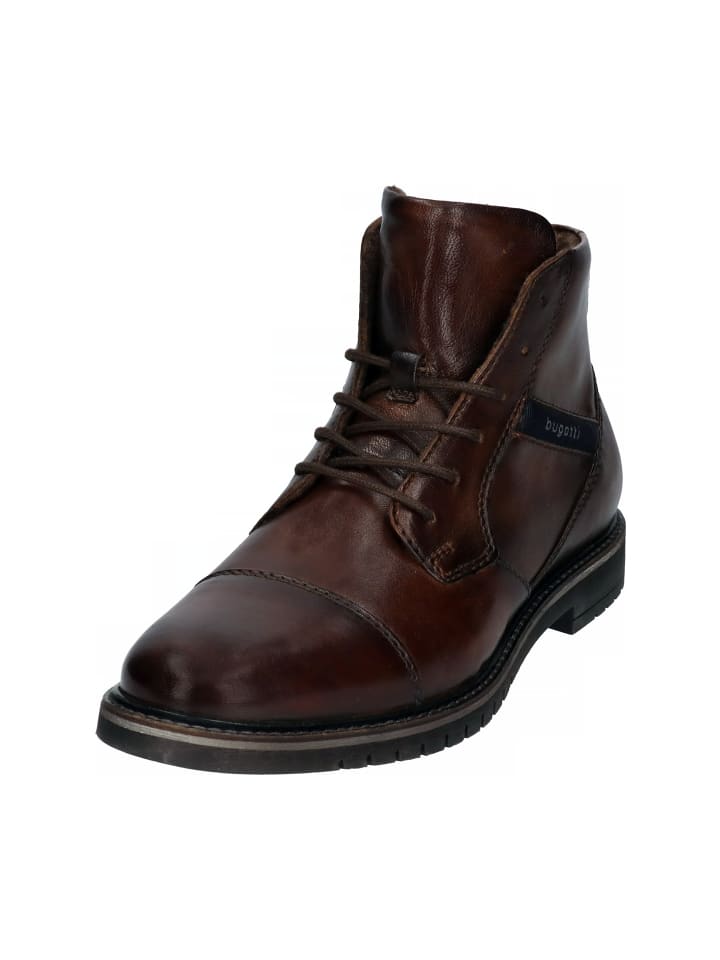 Bugatti Schnürstiefel in braun günstig kaufen