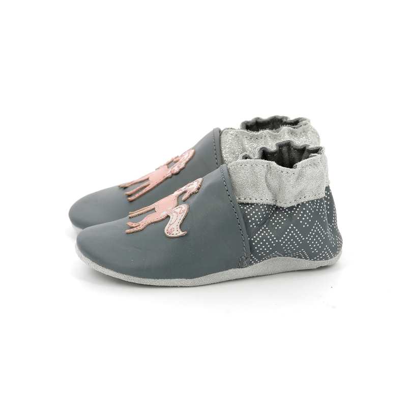 Chaussons cuir Sweetunicorn