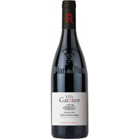 CÔTES DU RHÔNE VILLAGES PLAN DE DIEU VILLA GARANCE 2018 - ROMAIN DUVERNAY