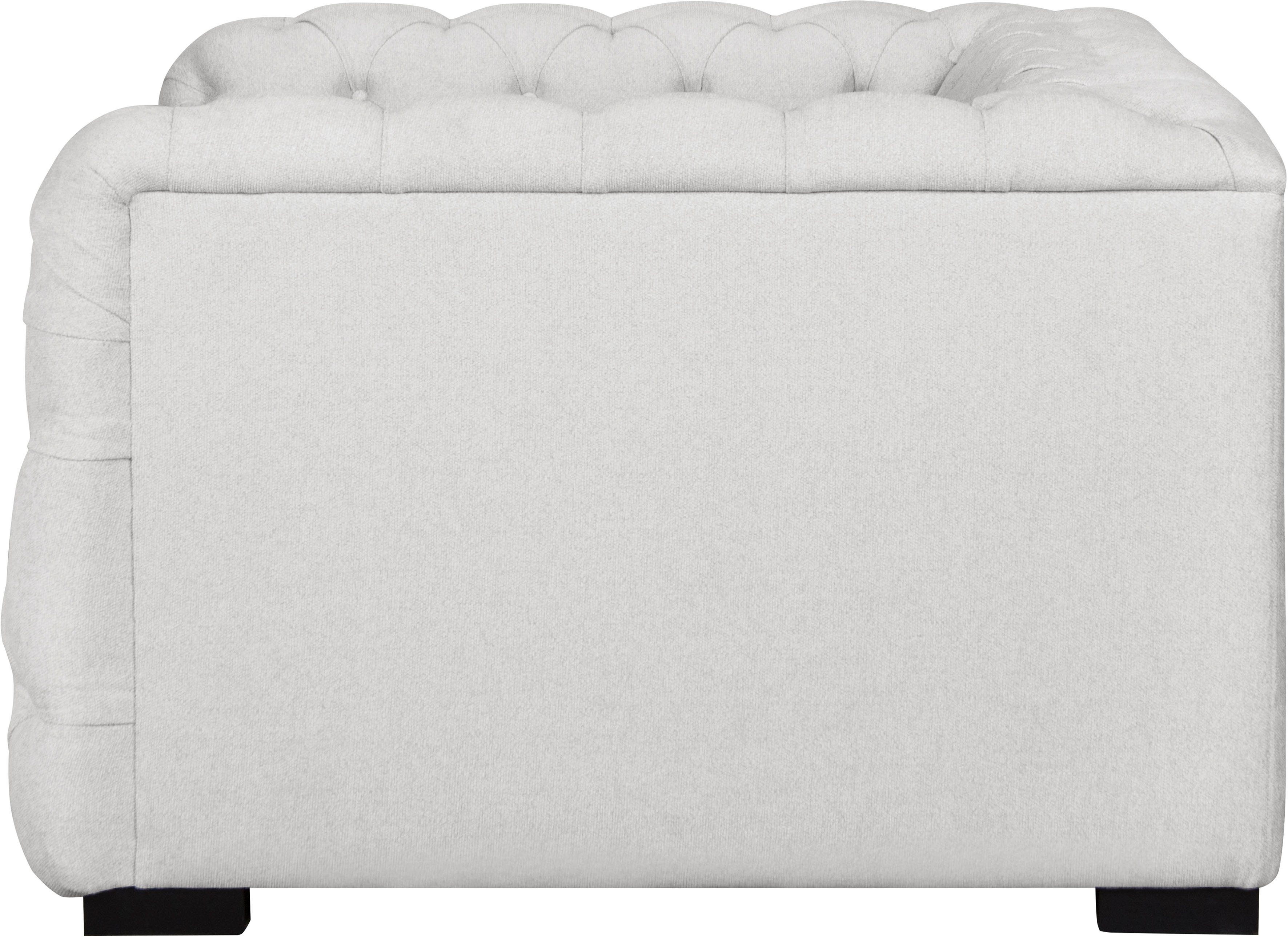Guido Maria Kretschmer Home&Living Chesterfield-Sessel Kalina, mit klassischer Chesterfield-Knopfheftung