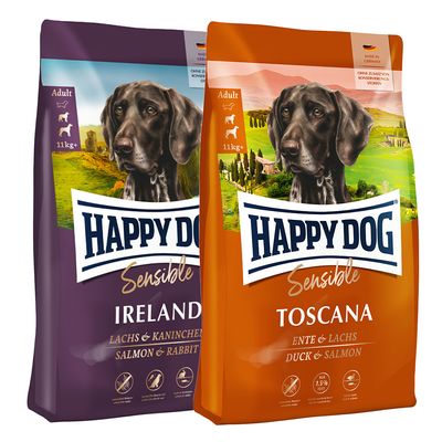 Sparpaket Happy Dog Supreme: 2 x Großgebinde im Mix