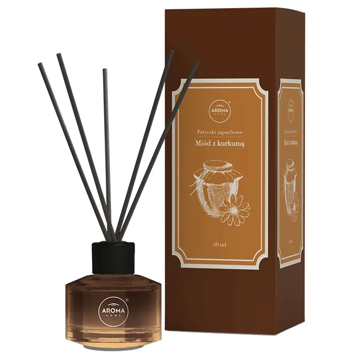 Aroma Home Home Herbarium Honning og Gurkemeje Duftpinde