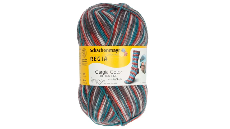 Schachenmayr Sockenwolle REGIA Design Line by Arne & Carlos 4-fädig 100 g 3857 - Polmak color