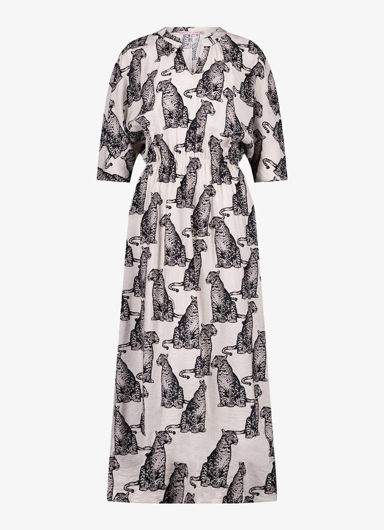 Studio Anneloes Alina midi tunic dress with print