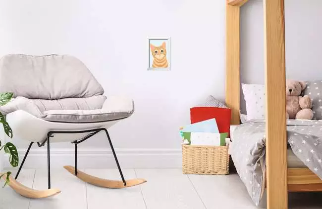CreArt Niedliche Katze - Malen nach Zahlen für Kinder ab 7 Jahren