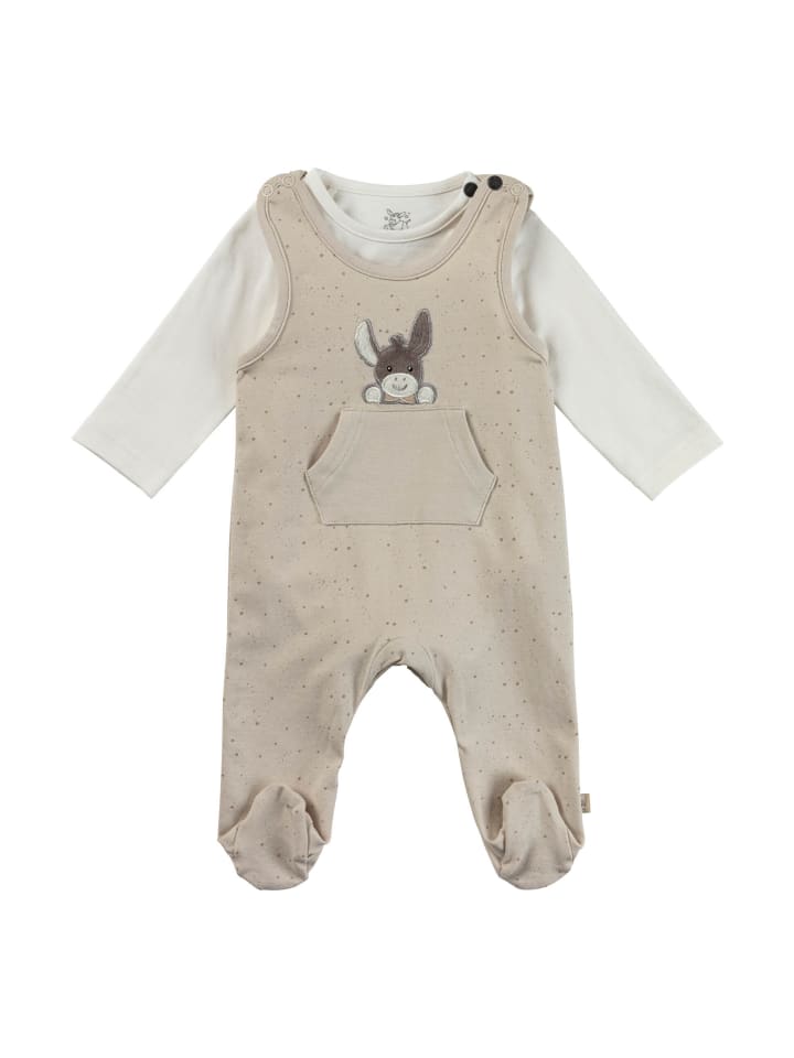 Sterntaler Strampler-Set Jersey Pünktchen in natur günstig kaufen