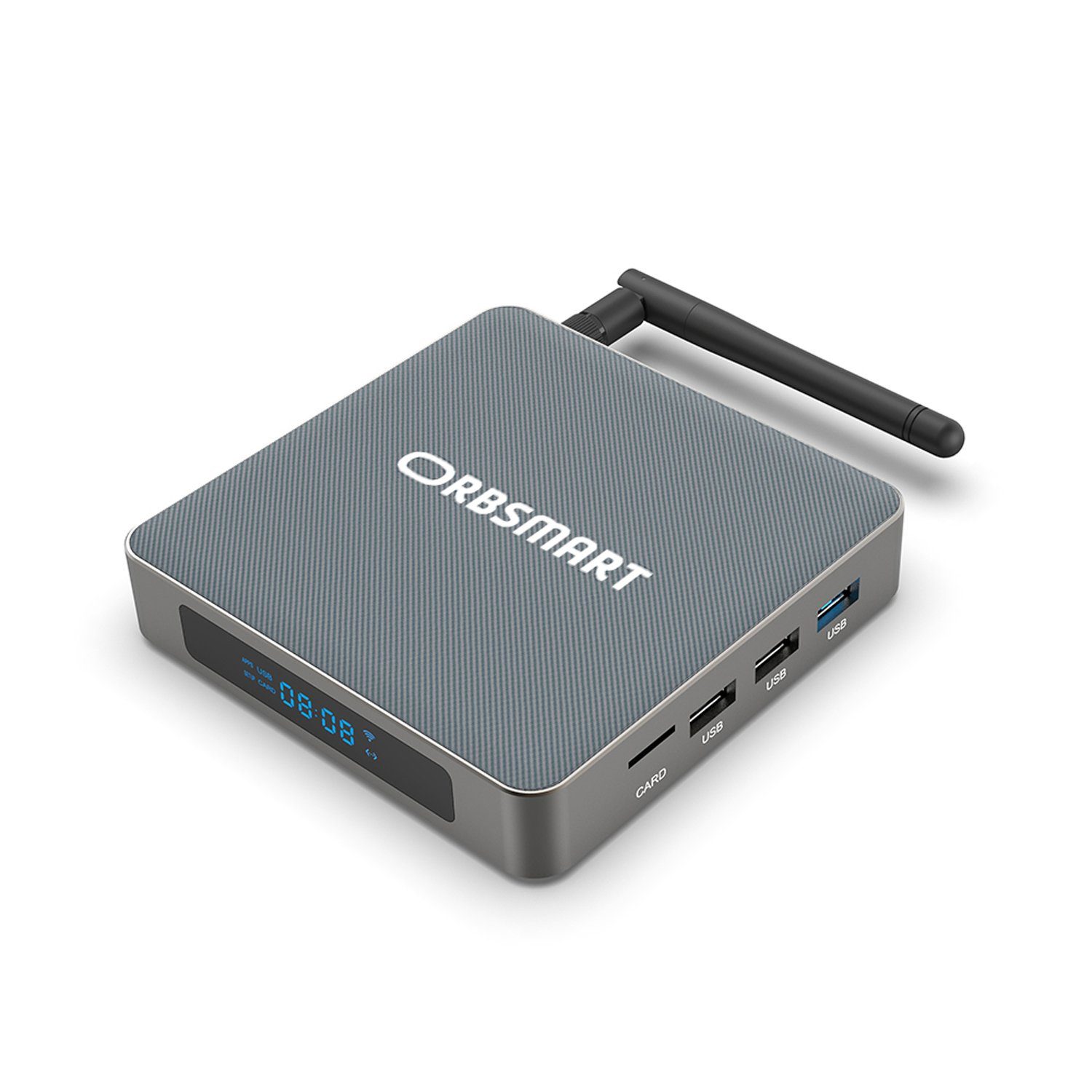 Orbsmart TR43 Mini-PC (Android 12 TV Box 8GB RAM 4K HDR Smart TV Media Player)