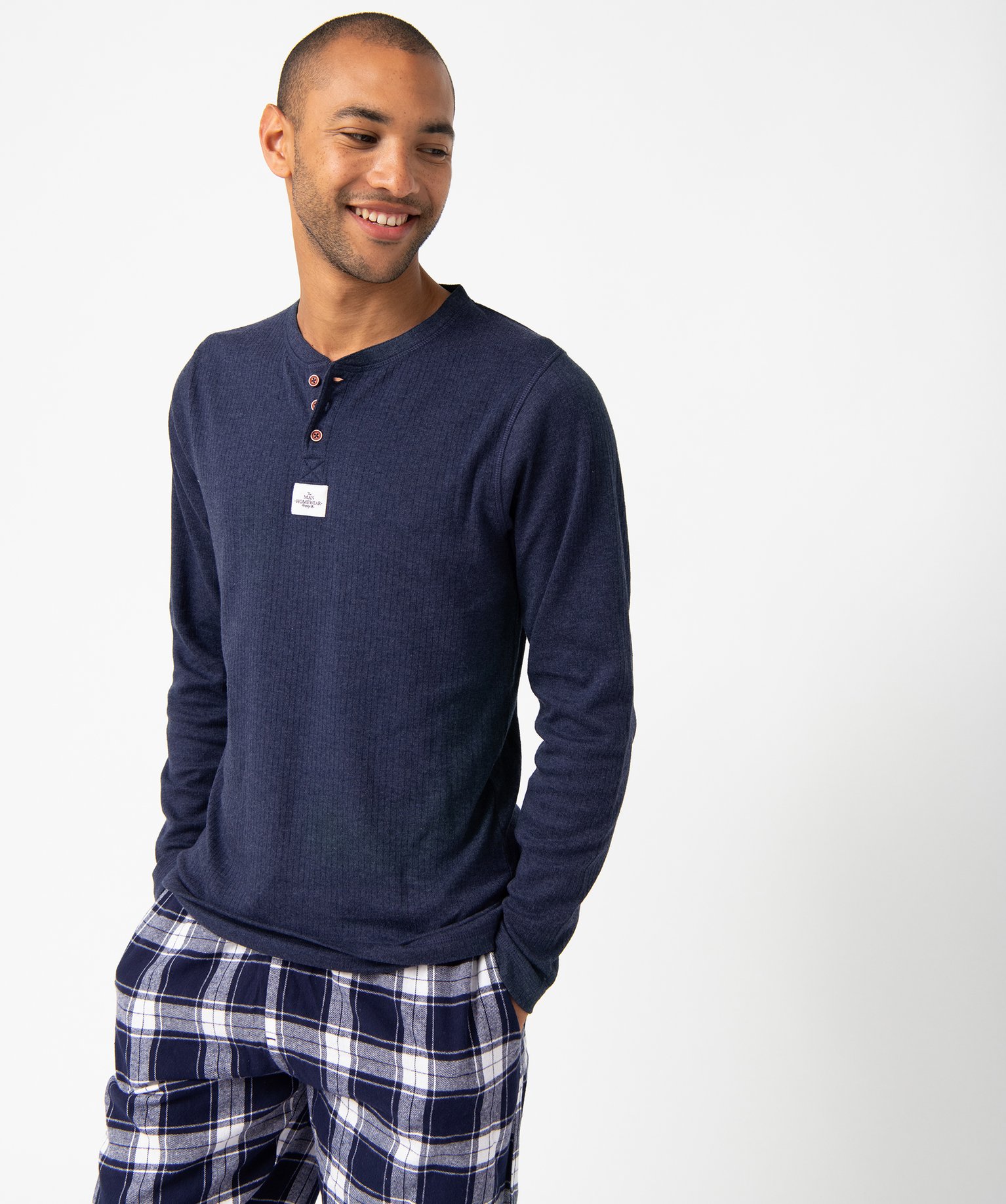 Pyjama homme dans pochette assortie marine | GEMO
