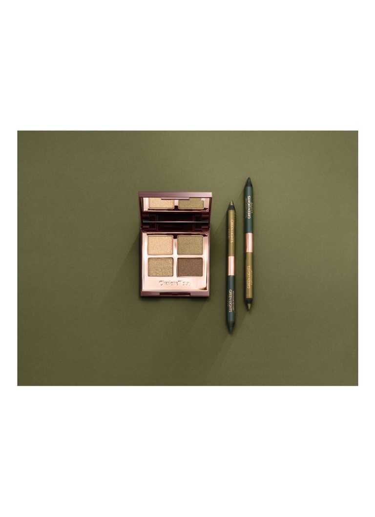 Charlotte Tilbury Eye Color Magic -kaksipäinen silmänrajauskynä Green Lights - Rajoitetun erän vedenkestävä rajauskynä