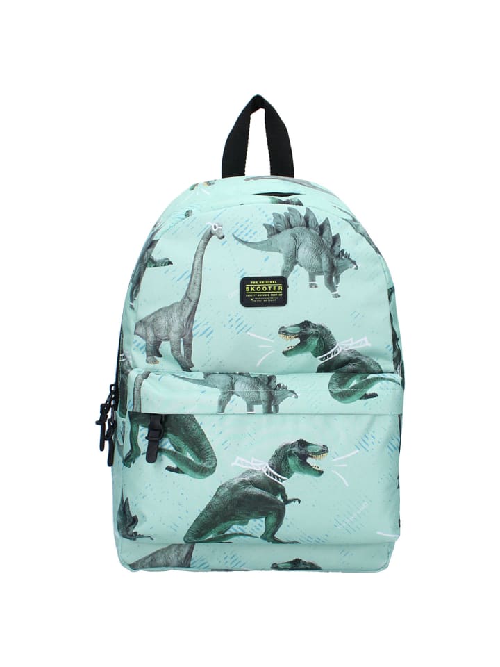 COFI 1453 Skooter Dino Kinderrucksack – Verstärkt &gepolsterten Gurten in Blau günstig kaufen 38 cm