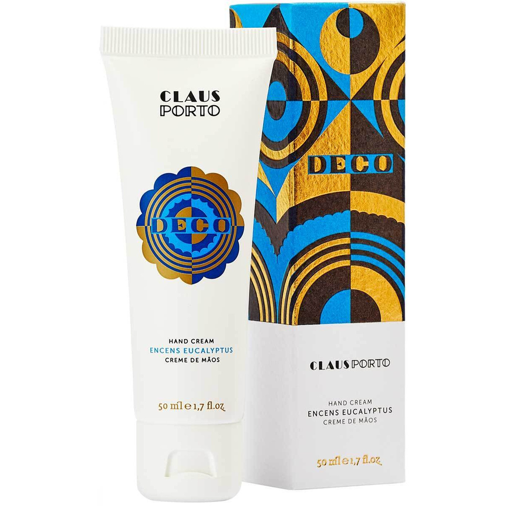 Claus Porto Deco Encens Eucalyptus Hand Cream crème