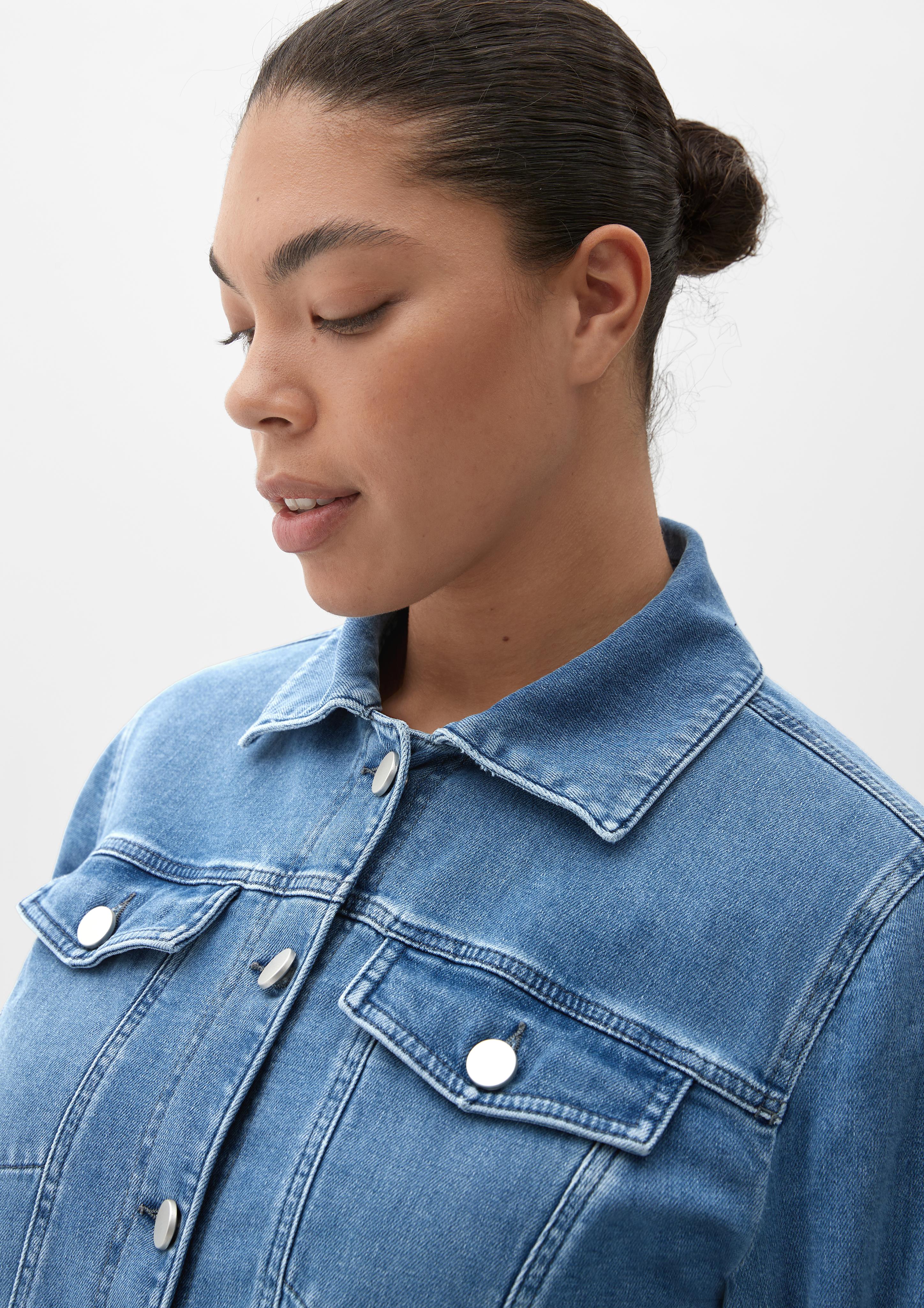 Jeansjacke mit Waschung  2129010-57Z4