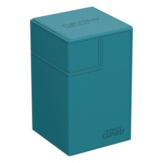 Ultimate Guard Flip`n`Tray 100+ XenoSkin Monocolor - Petrolblau