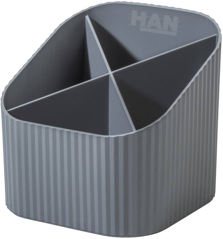 HAN KARMA Stifthalter 17248-18 PP (Polypropylen) Grau 111 mm (B) x 111 mm (T) x 105 mm (H)
