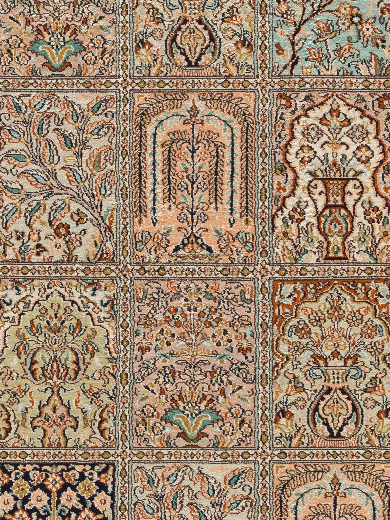 Kaschmir Seide 18/18 ca. 172 x 251 cm, Unikat / Einzelstück