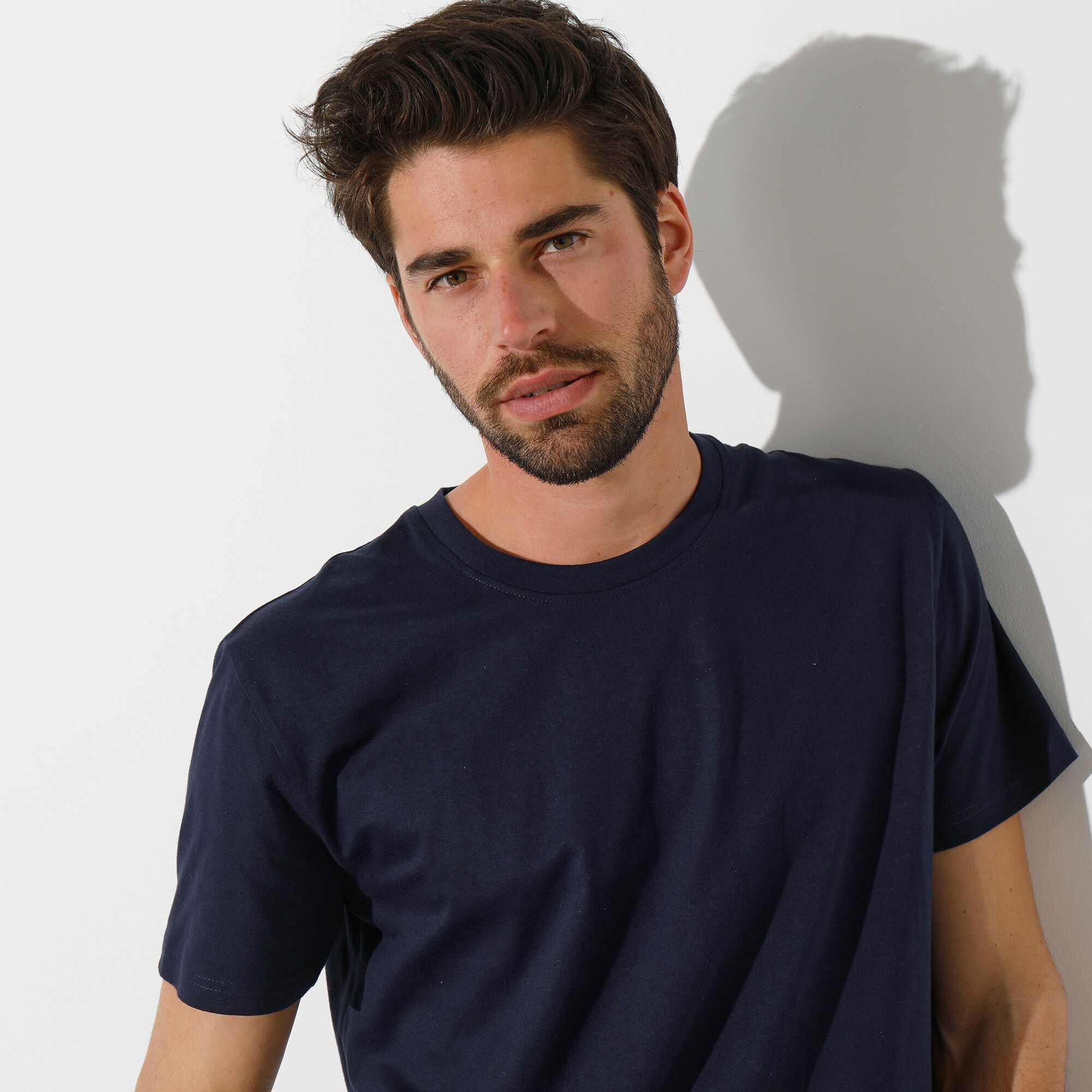 T-shirt col rond manches courtes