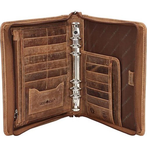Greenburry Vintage Schreibmappe Leder 26 cm