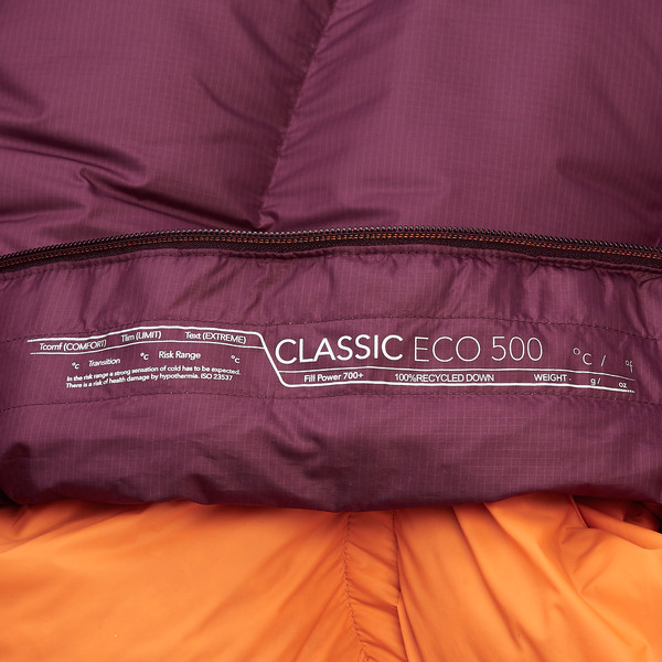 CLASSIC ECO 500 REGULAR WOMEN Damen - Daunenschlafsack