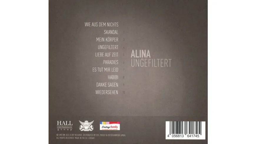 Ungefiltert (Digipak-CD)