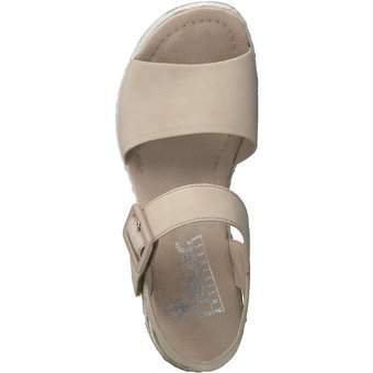 Rieker Keilsandale in beige