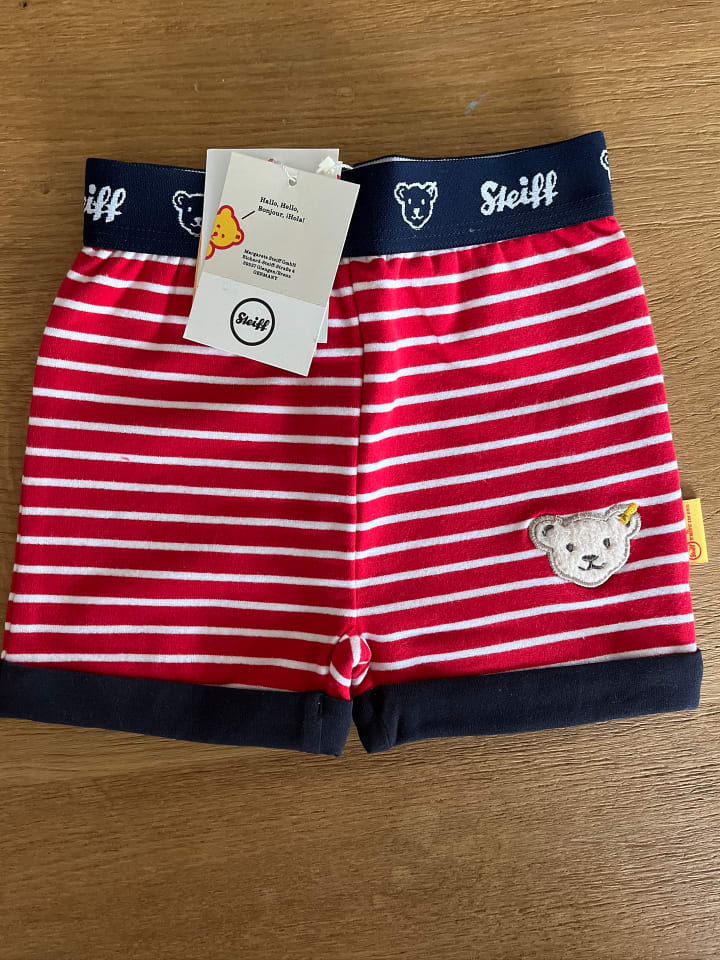 Steiff Sweatshorts in Rot günstig kaufen 50