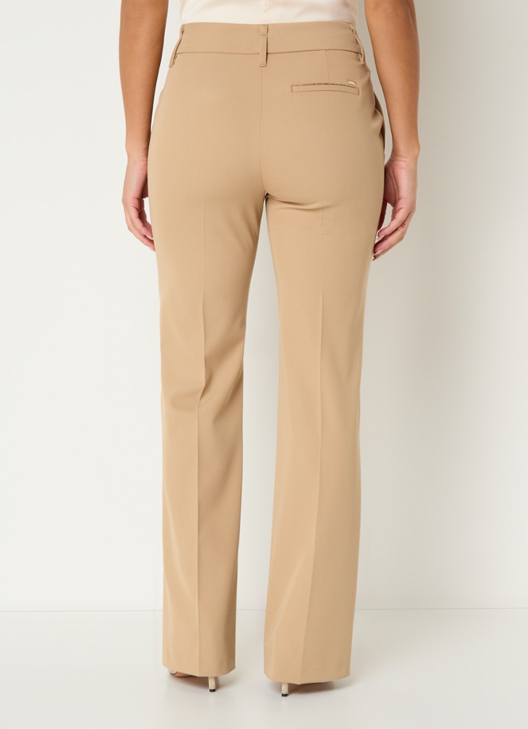 Pantaloni Gardeur Denise cu croială dreaptă, talie înaltă și buzunare laterale.