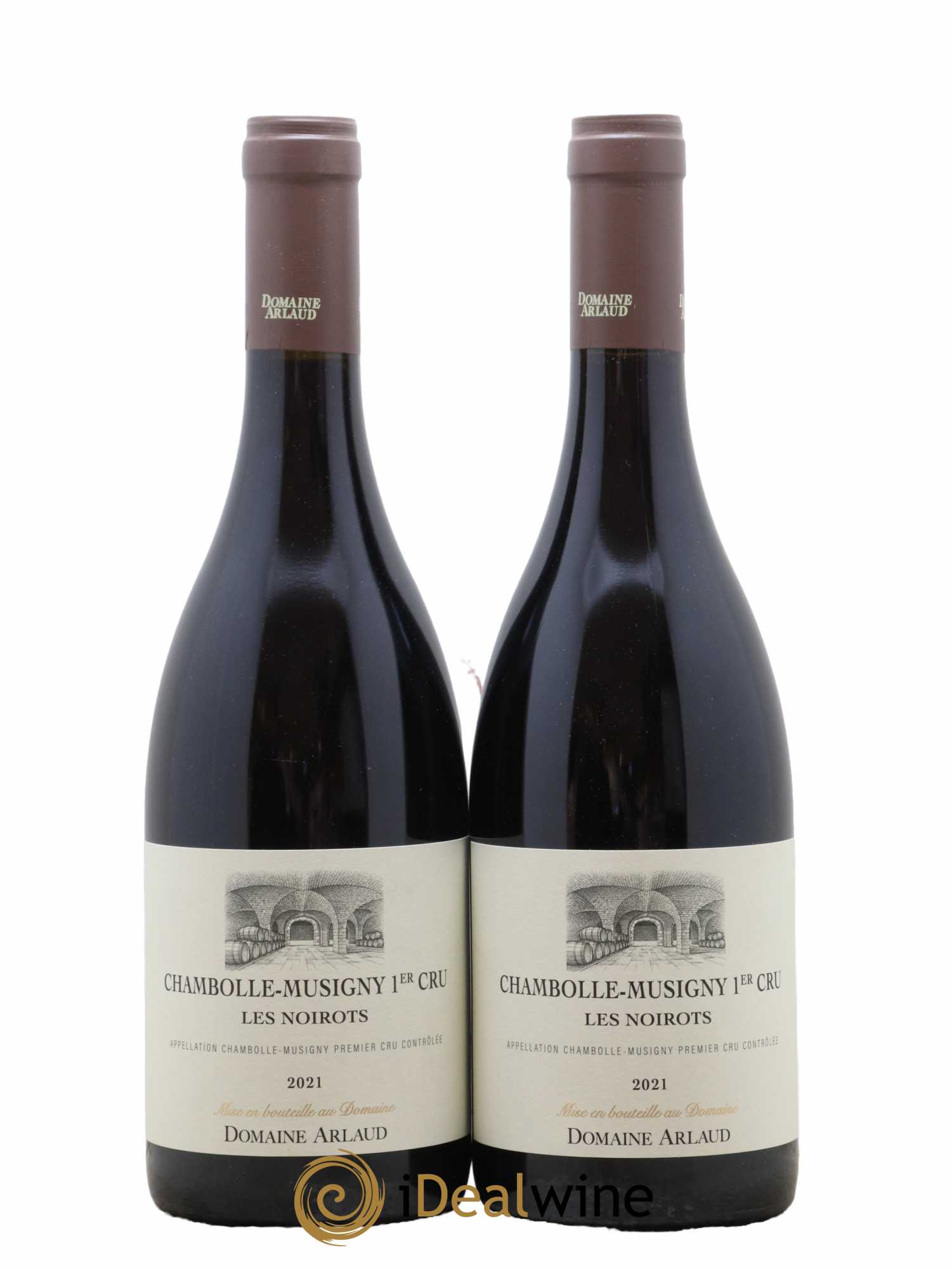Chambolle-Musigny 1er Cru Les Noirots Arlaud  2021 - Lot de 2 Bouteilles