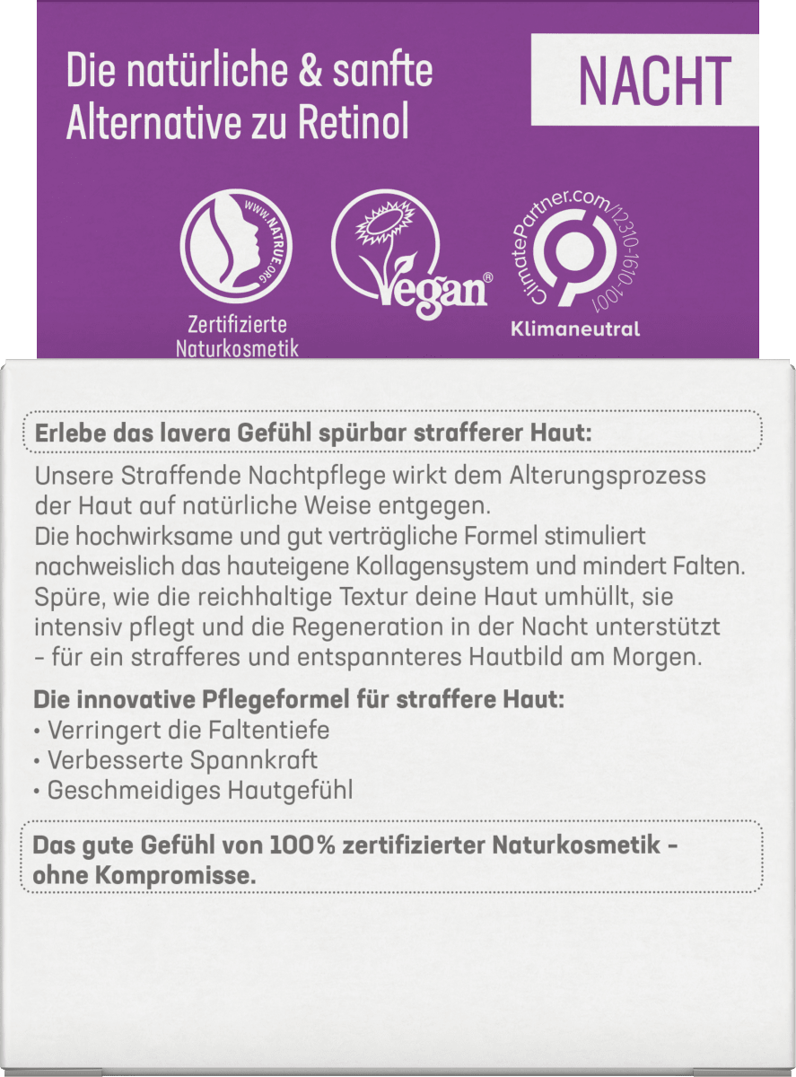 Nachtcreme straffend, 50 ml