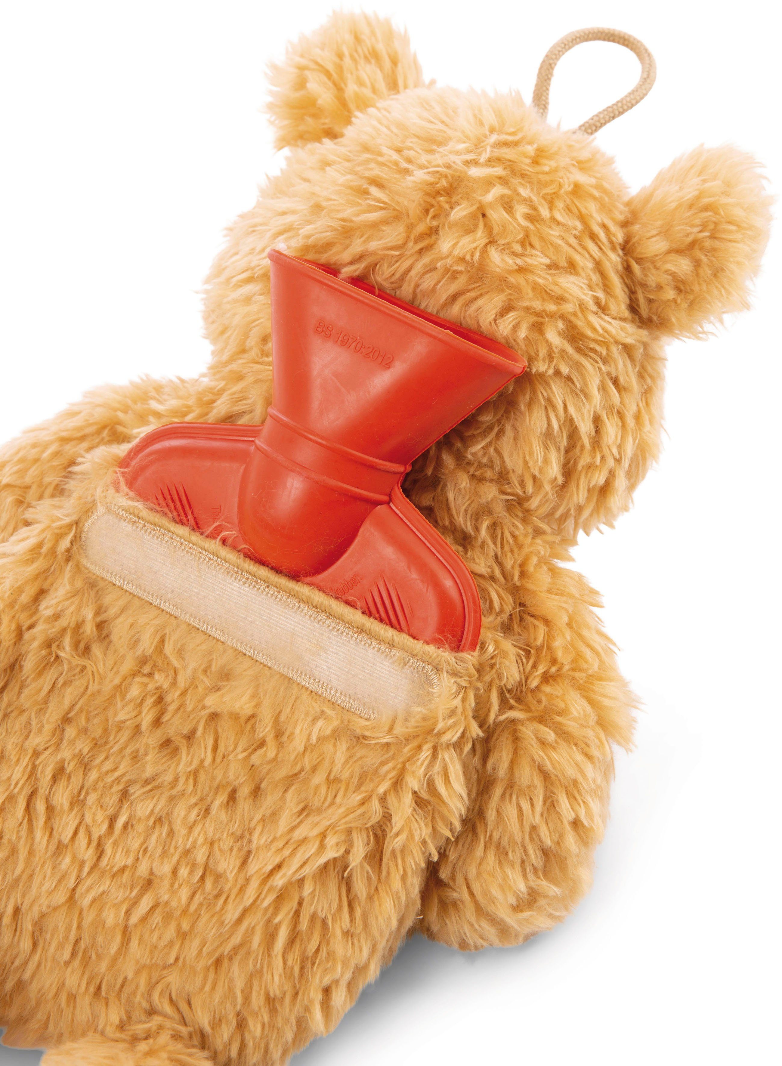 Nici Wärmflasche Classic Bear, Bär Mielo, 350 ml, enthält recyceltes Material (Global Recycled Standard)