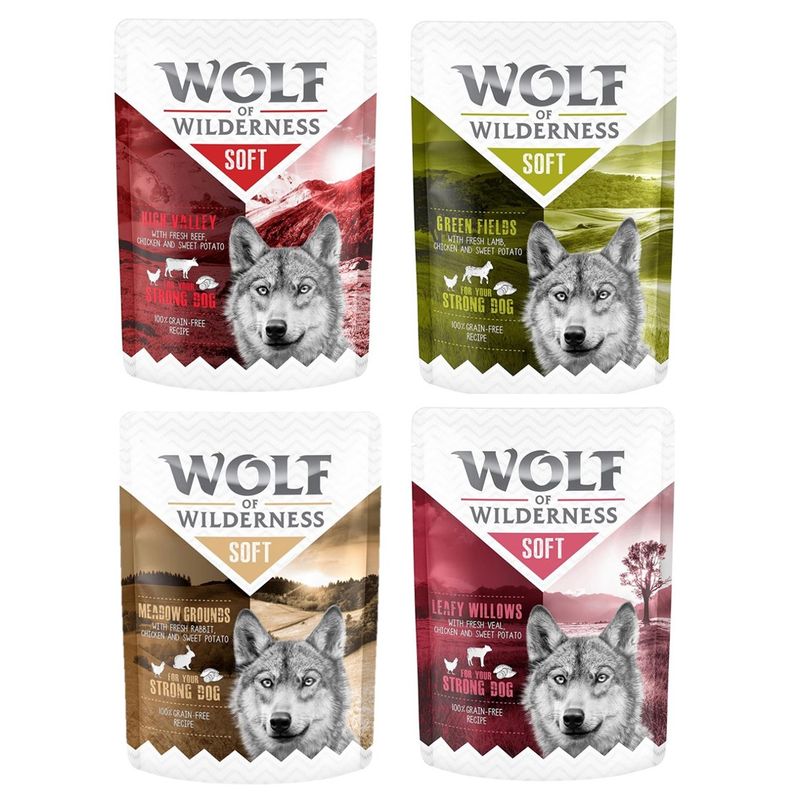 Probierpaket Wolf of Wilderness Nassfutter