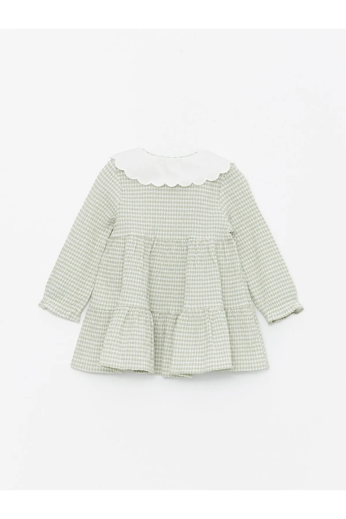 LC Waikiki  Bebe-Kragen-Langarmkleid für Babymädchen