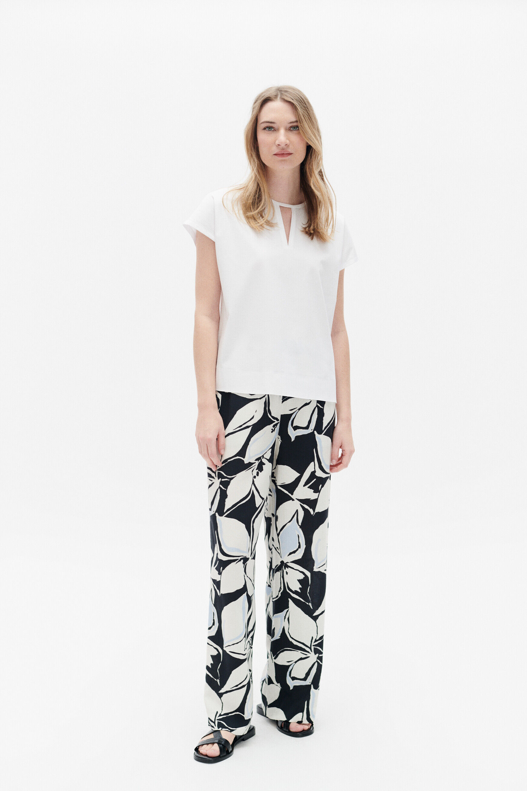 T-shirt tilda blanc femme