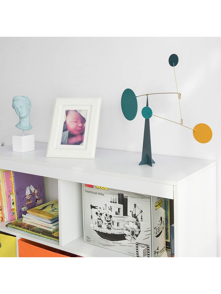 SoBuy Bücherregal in Weiß - (B)92 x (H)93 x (T)40cm günstig kaufen onesize