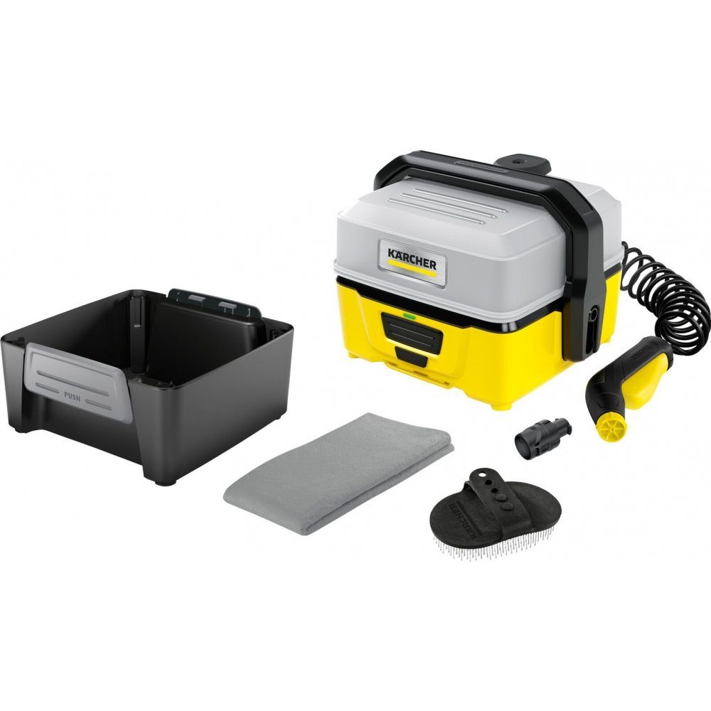 Kärcher Professional Niederdruckreiniger Mobile Outdoor Cleaner 3 Pet Box - Niederdruckreiniger - gelb/schwarz