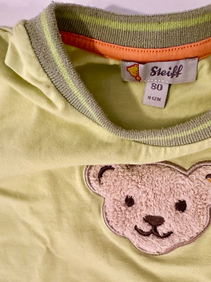 Steiff Longsleeve in Gelb günstig kaufen 80
