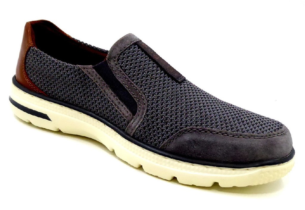 BUGATTI Komfort Slipper grau