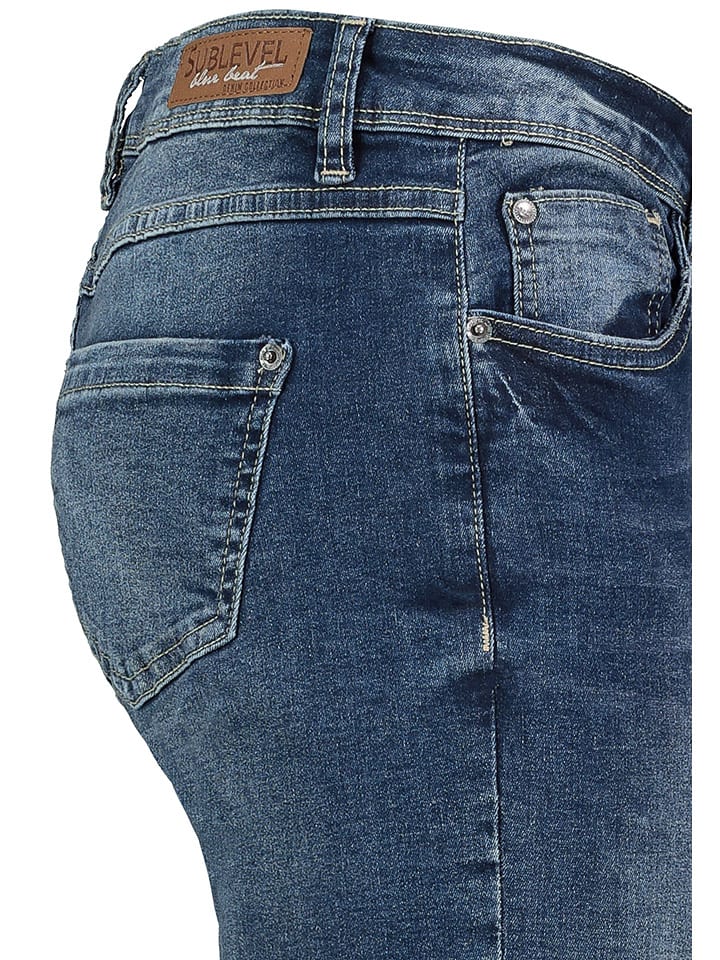 Sublevel Jeans - Slim fit - in Dunkelblau günstig kaufen