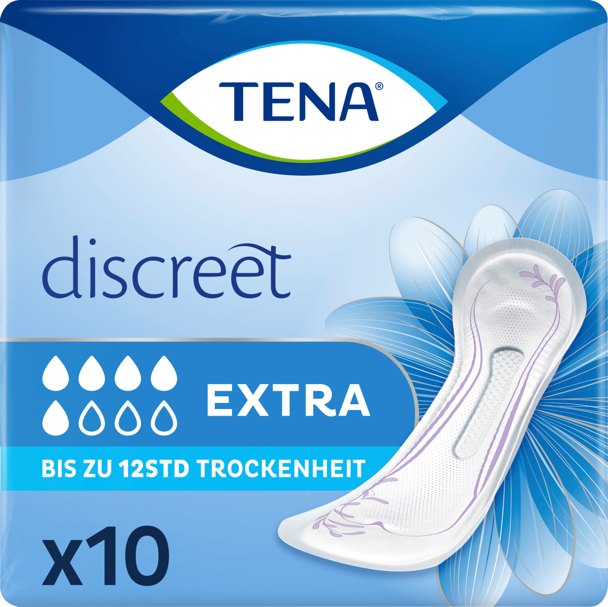 discreet Einlagen Inkontinenz Extra, 10 St