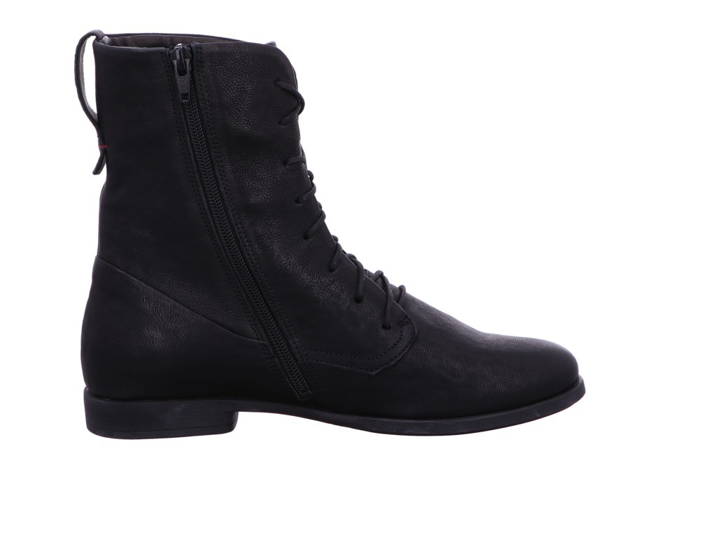 THINK Schnür-Stiefeletten schwarz