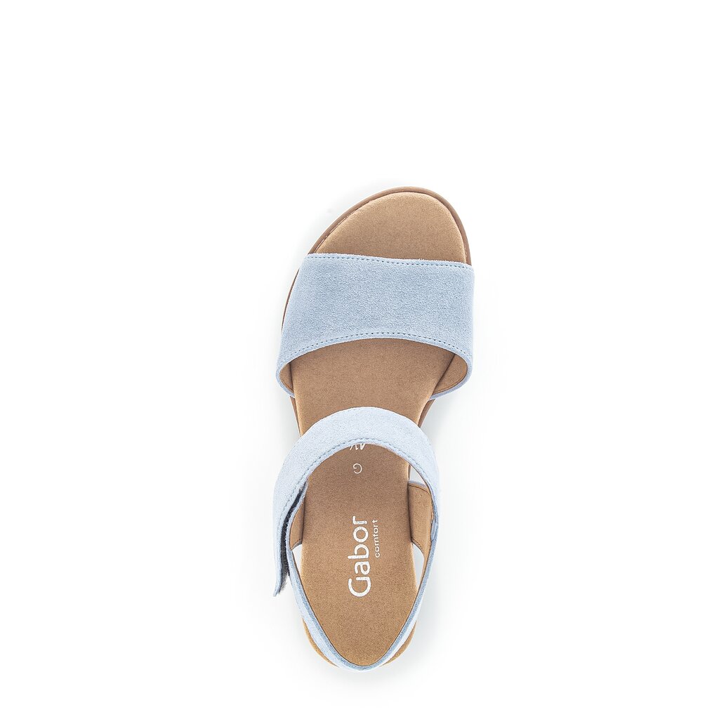 Gabor comfort Keilsandalette blau