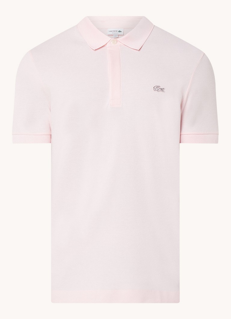 Lacoste Regular fit polo made of piqué cotton with logo embroidery