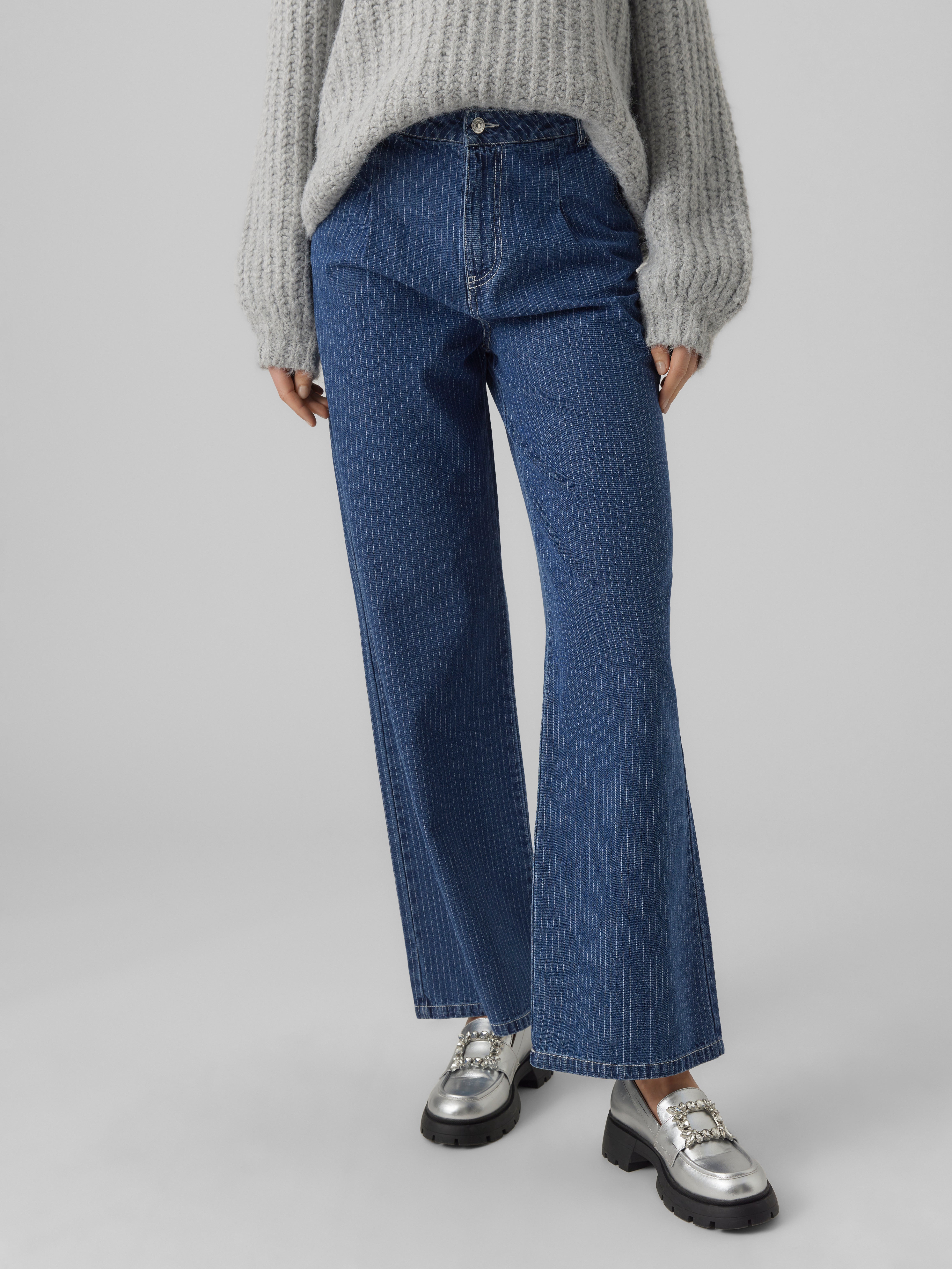 VMKATHY Hohe Taille Locker geschnitten Jeans
