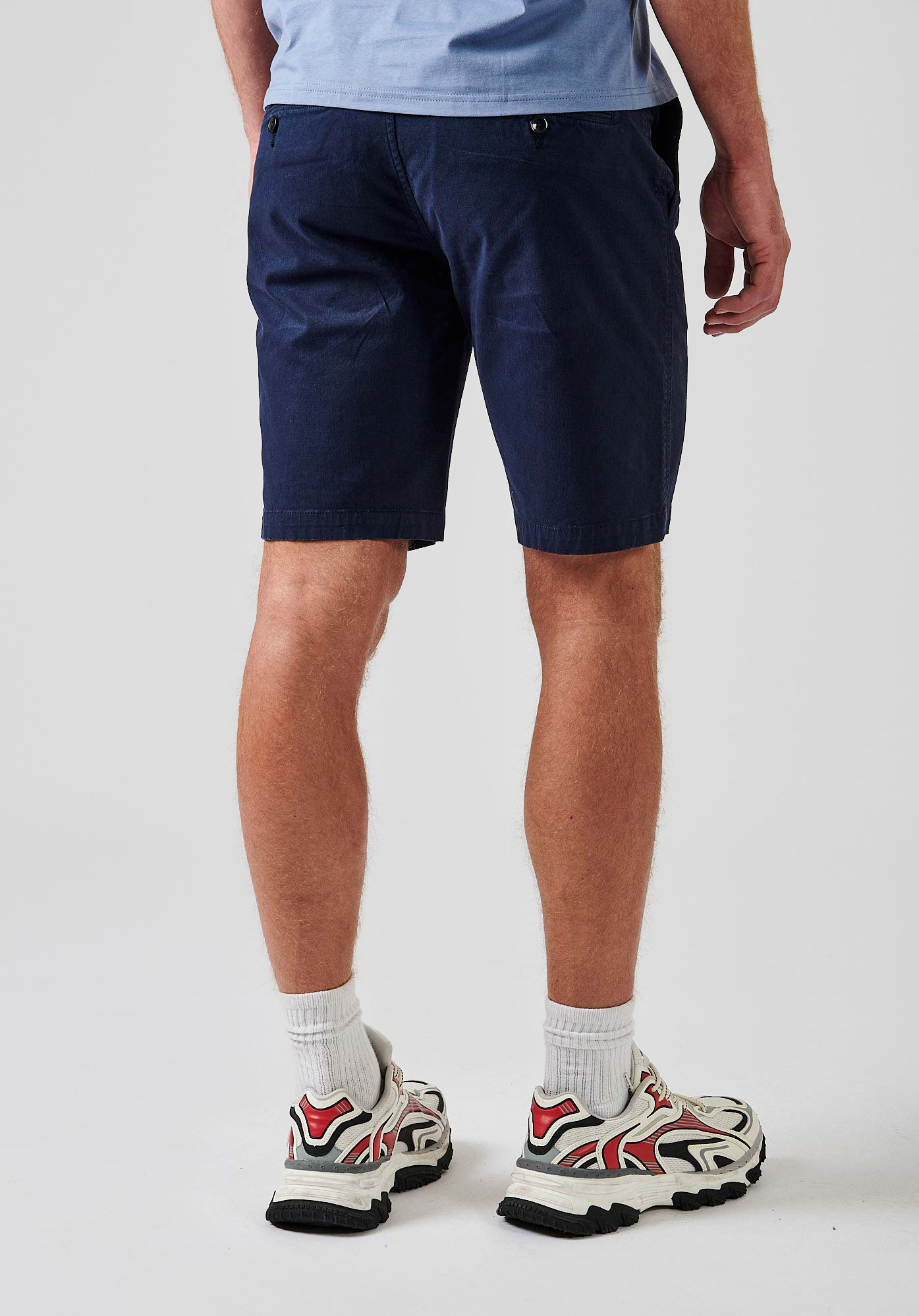 MACON  Short bleu Homme