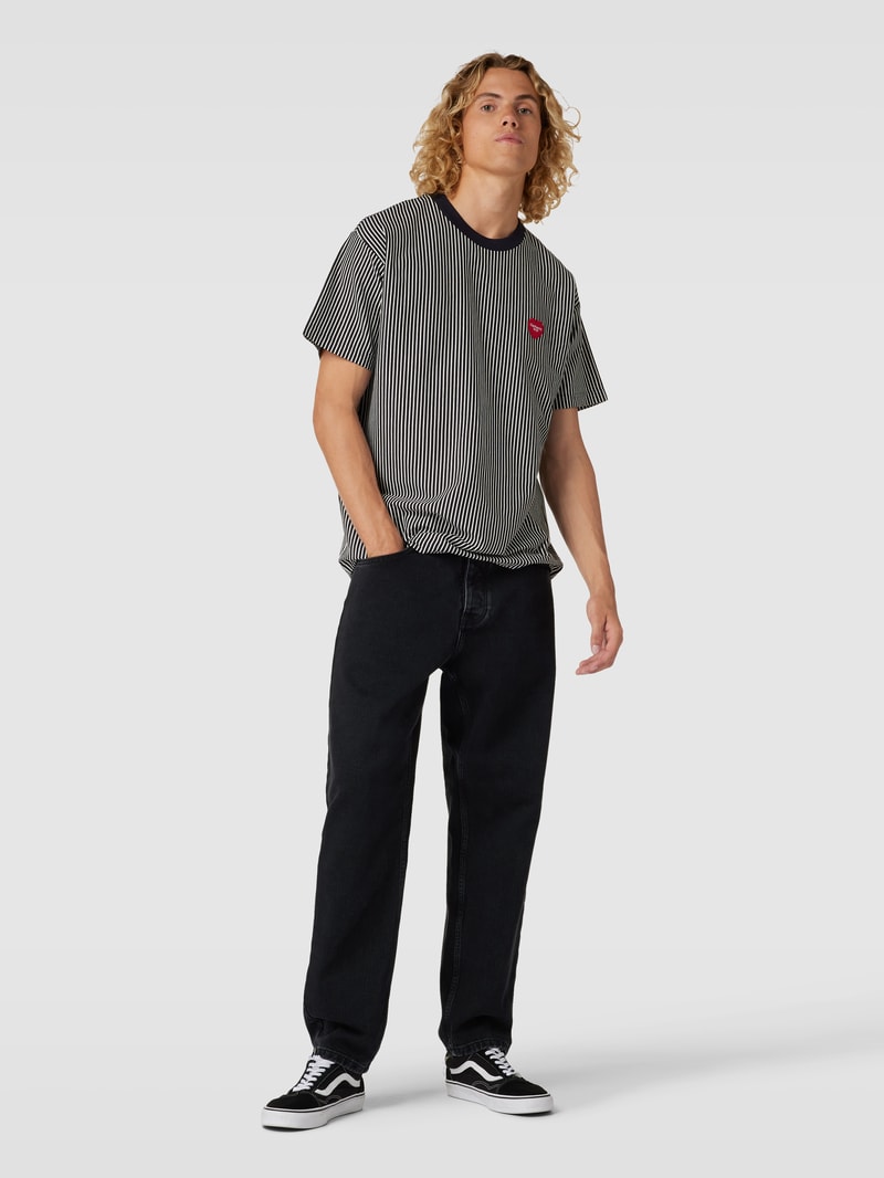 Jeans im 5-Pocket-Design Modell 'NEWEL' in anthrazit