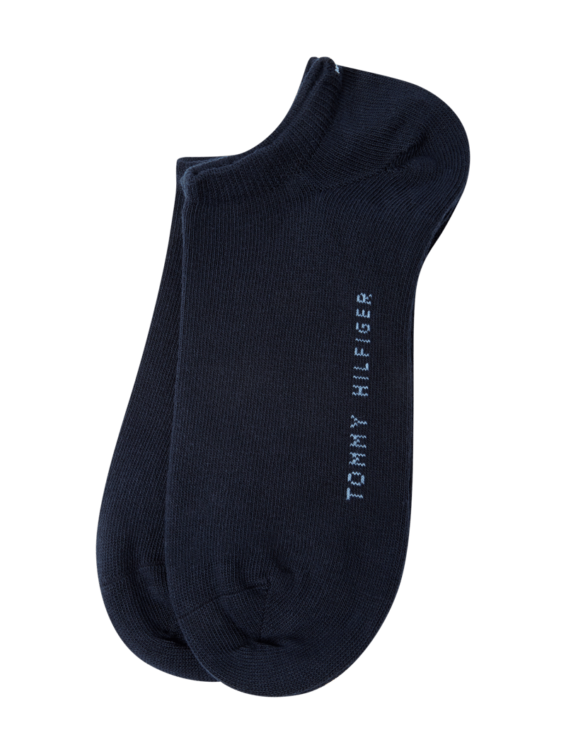 Sneakersocken im 2er-Pack in marineblau