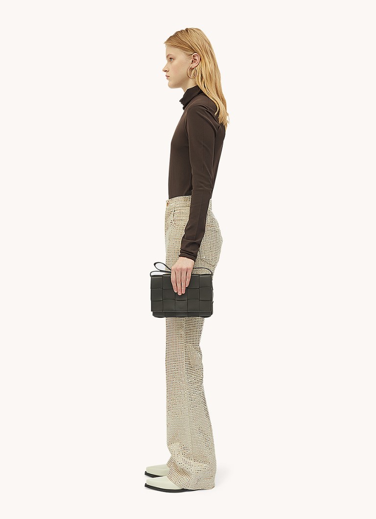 Bottega Veneta Cassette crossbody bag in lambskin