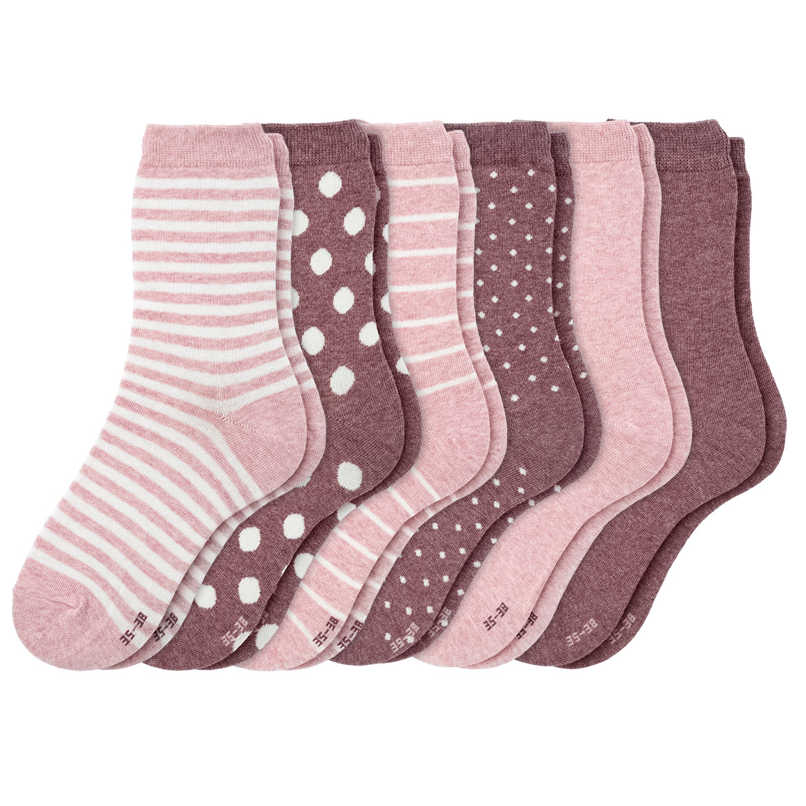 6 Paar Damen Socken in verschiedenen Dessins
