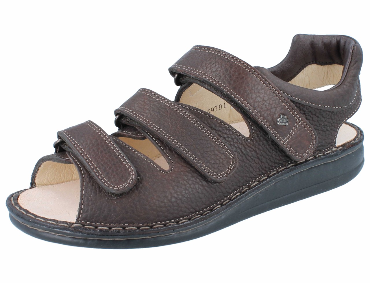 FINN COMFORT Komfort Sandalen braun