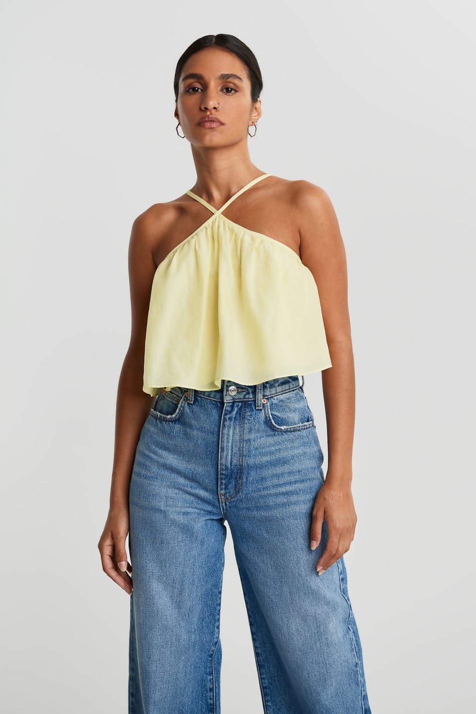 Delilah cropped singlet
