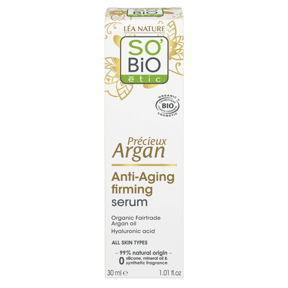 LÉA NATURE SO BiO étic Sérum fermeté Anti-Âge, Précieux Argan Sérum